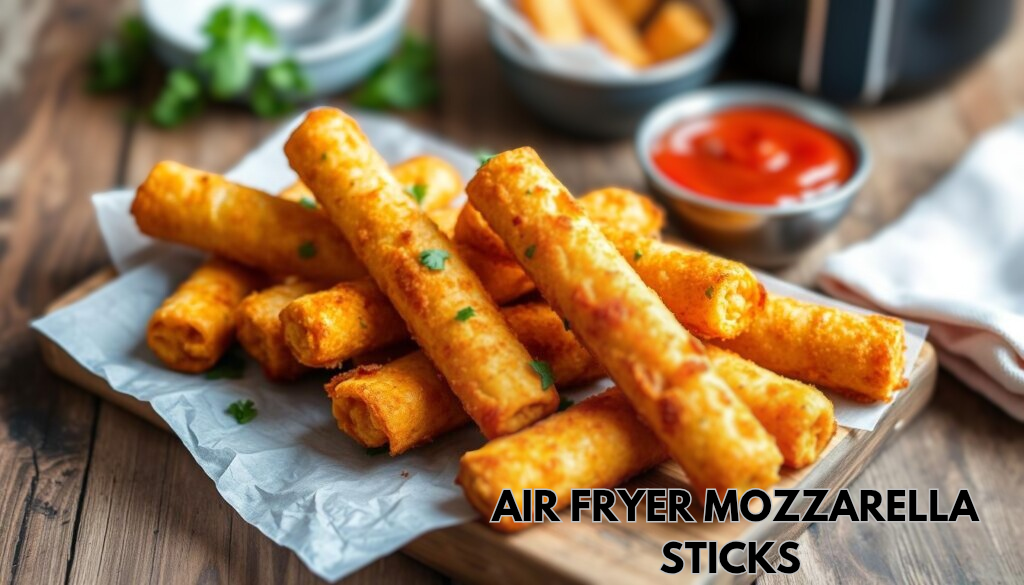 Healthy Mozzarella Sticks