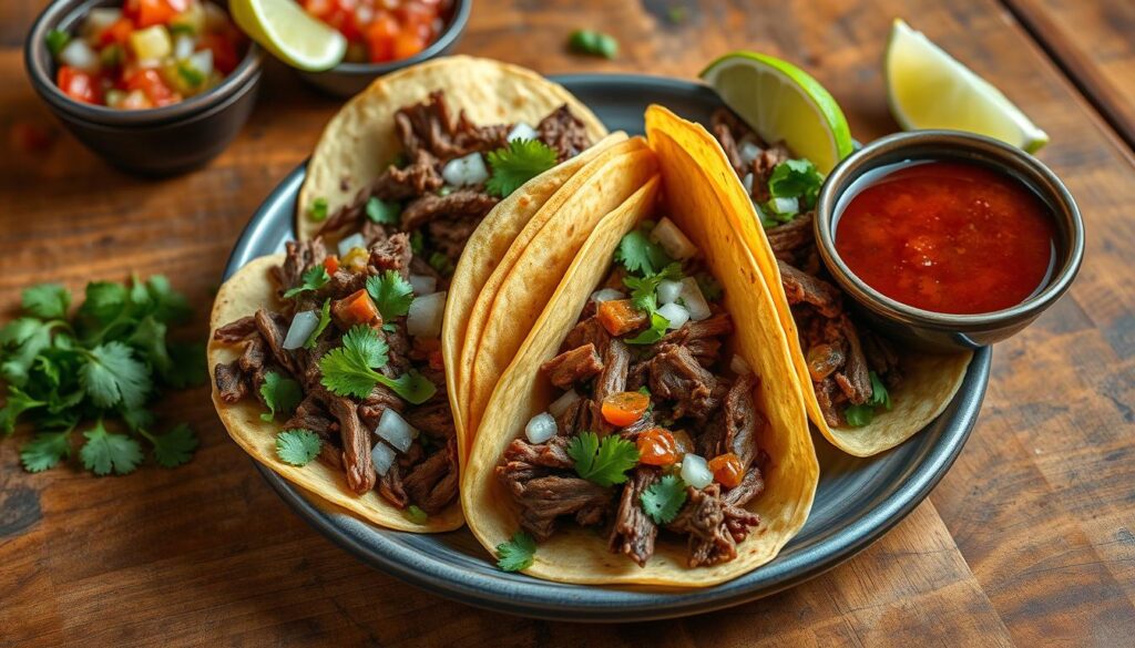 Slow Cooker Birria Tacos