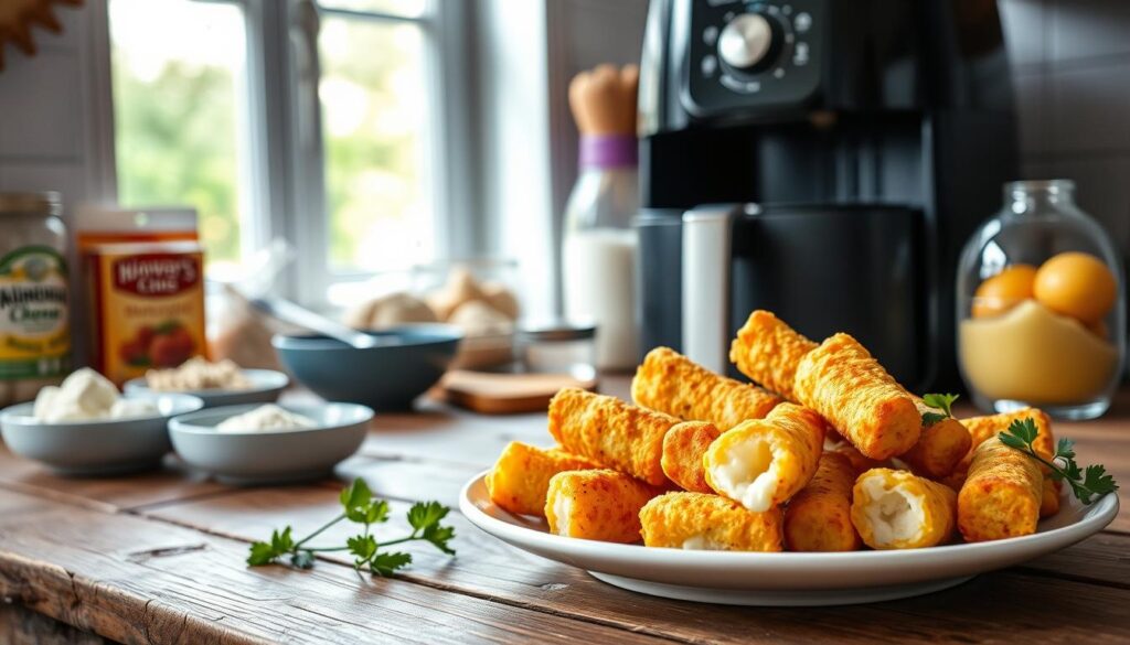 Healthy Mozzarella Sticks