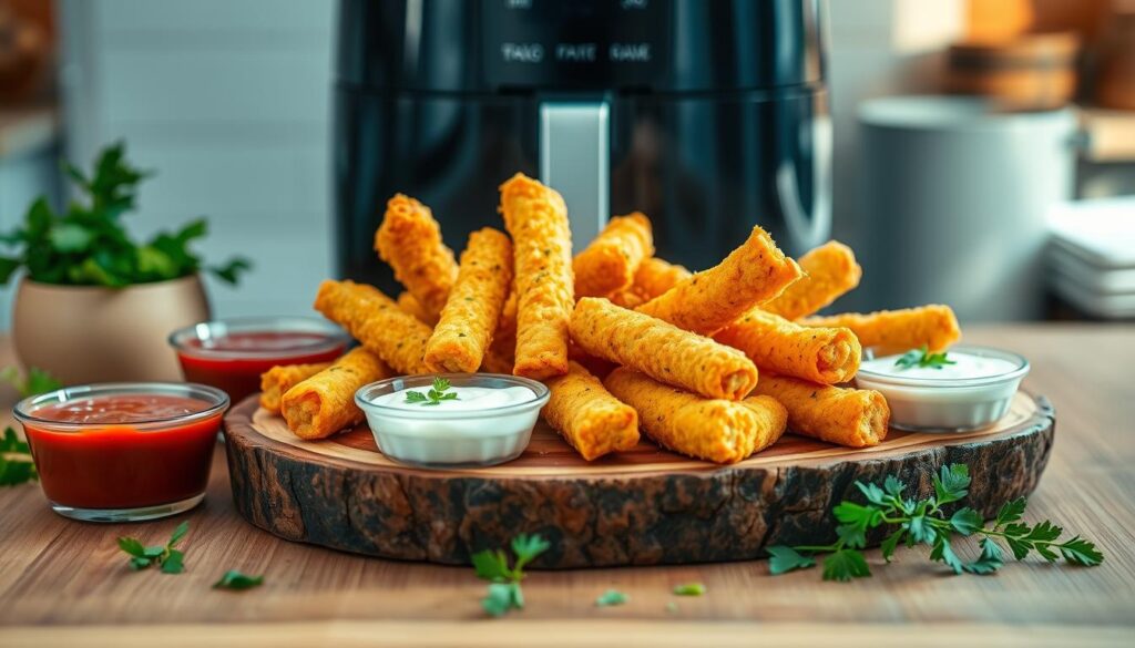 Healthy Mozzarella Sticks